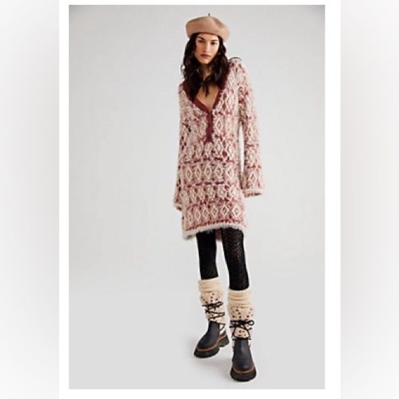 Free People Fuzzy Feelings Dress - Picture 1 of 2